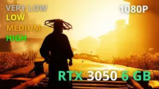 RTX 3050 6 GB vs. Jin Sakai—Ghost of Tsushima 1080p Settings Tested