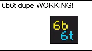 NEW 6b6t DUPE WORKING!