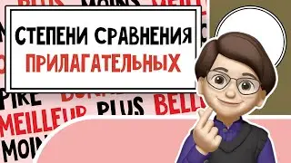 Изысканная Грамматика: Степени сравнения прилагательных во Французском! Урок №10