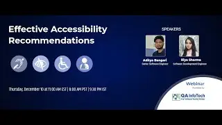 Webinar - Effective Accessibility Recommendations & Remediations
