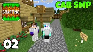 Iron Armor and House Upgrading | CAB SMP | EP - 02 | Crafting and Building