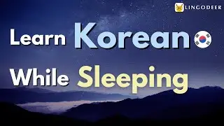 Learn While You Sleep with 200 Korean Sentences [with English Audio]
