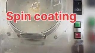 How to do Spin Coating of ITO glass
