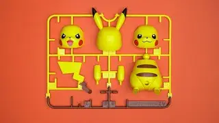 [Build] Pikachu｜Pocket Monster｜Pokemon｜Speed Building｜ASMR｜4K