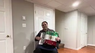 Cover Instrumental in Accordion 🪗 in Tilak Kamod Raag