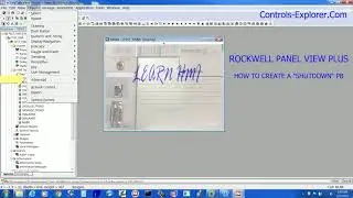 HMI : SHUTDOWN PB