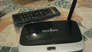 CS918  Android TV Box - тест Antutu и регистрация в Play Маркет