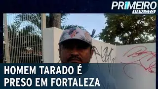 Homem é preso após mostrar parte íntima para criança | Primeiro Impacto (02/11/20)