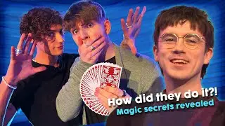 Joel Mawhinney and Dan Rhodes' mind-blowing card trick wows Declan McKenna!
