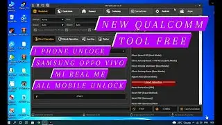 Qualcomm new tool || i cloud unlock || Samsung oppo vivo mi realme all brand unlock free
