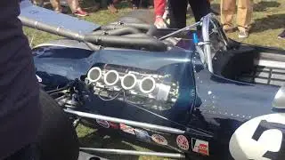 Firing Up Canepa’s All American Racer Eagle Special at Pebble Beach Concours d’  Elegance.
