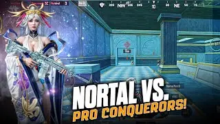 NORTAL Spoiling Pros' CONQUEROR Rank Push! [Stingray ++] | BGMI 🔱