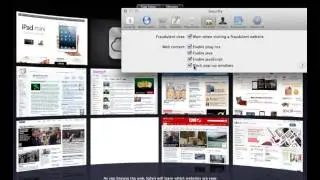 Disable PopUp Blocking - Safari - Mac OS X