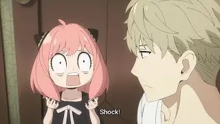Anya tip over a bucket of water 🤣 Funny Anime Moments