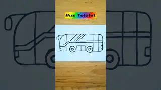 Menggambar bus basuri