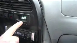 Set the clock on a KIA - Spectra