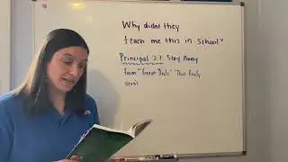 Why didn’t they teach me this in school? Principal 27