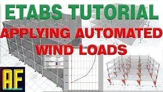 CSI ETABS 2016 - Automated Wind Loads to Model - Exposure from Shell Objects Tutorial