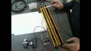 NPN IŞIK BARİYERİ ABB RT 6 GÜVENLİK RÖLESİ BAĞLANTISI