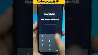 Realme narzo 50 5G पिन पैटर्न पासवर्ड Unlock🔓 Without Pc #shorts #shortvideo #viral #youtubeshorts