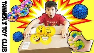 Opening a GIANT box of Squishys | Squishy Package from Amazon | Squishy Stress Balls
