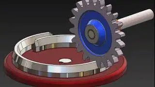 One Tooth Gear Mechanism