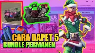 CARA DAPET 5 BUNDLE PERMANEN EVENT WINTERLANDS (GARENA FREE FIRE INDONESIA 🇮🇩 )