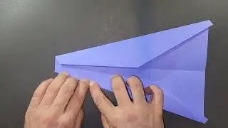 😎 AWESOME Paper Airplane You 🔴NEED🔴 To Try TODAY! ✈️ Flies 100 Feet +!!!