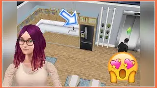 Sims Freeplay - GLITCH 👉 HOW TO merge Refrigerators with Cabinets (WITHOUT pregnancy glitch! )😃👏