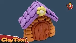 House, Polymer clay tutorial | بيت , تشكيل صلصال