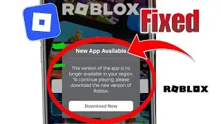 How to fix roblox this version of the app is no longer available in your region 2026 