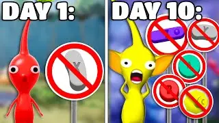 Can You Beat Pikmin 1 if You Lose a Button Everyday?