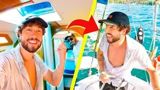 Descobri Como é MORAR em ALTO MAR! (Tour Completo)