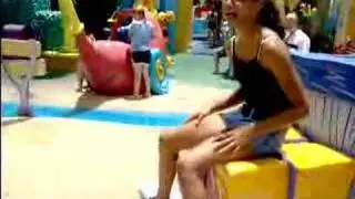 She has to pee!