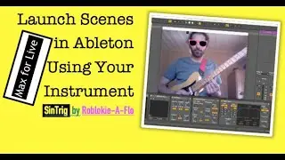 How to Launch Scenes in Ableton using Audio (pitch) by Roblokie-A-Flo - Link in the Description