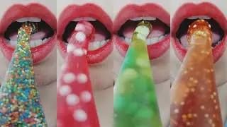 asmr Honey jelly eating sounds /asmr Honey jelly emoji challenge mukbang #asmr #honeyjelly #emoji