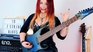 10 Seven String RIFFS