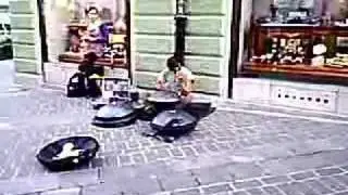 The Art of Fusion Hang Drum Street Performer
