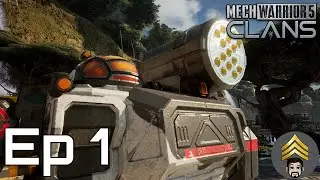 MechWarrior 5: Clans - Ep 1 - The Invasion Begins
