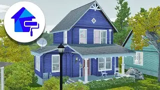 LET'S FURNISH A BLUE APARTMENT! The Sims 3