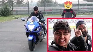 Riding Haya busa😱😱itni tez hai ye😱😱 || ft. JS FILMS