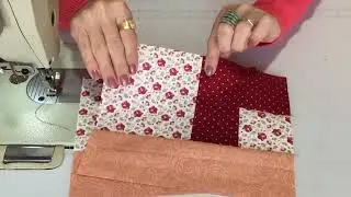 Belíssimo BLOCO de PATCHWORK parece Difícil mas só parece!