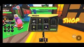 Играю в роблокс Симулятор аниме лифтинг  я начинающий Ютубер