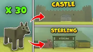 Dead Rails | Roblox | 30 Wolves vs Castle and Sterling