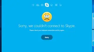 skype v7.18 error in Windows 10 resolve.