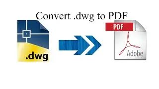 How to export Autocad drawing as PDF