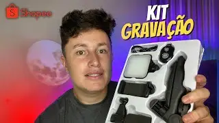 KIT FILMAGEM PARA CELULAR “Shopee kit-01LM*