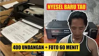 EKSPERIMEN CETAK UNDANGAN BLANGKO | ORDERAN CEPAT SELESAI
