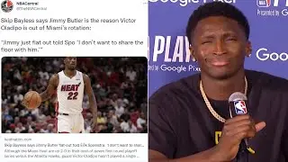 Victor Oladipo clowns Skip Bayless for saying Jimmy Butler hates him 😂