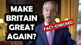 Nigel Farage New Years Message - DEBUNKED